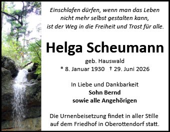 Helga Scheumann