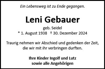 Leni Gebauer