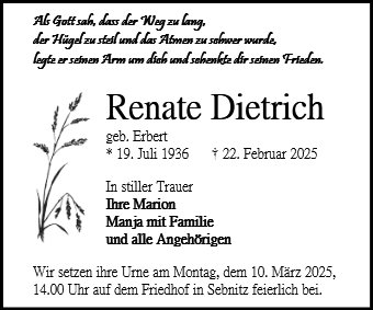 Renate Dietrich