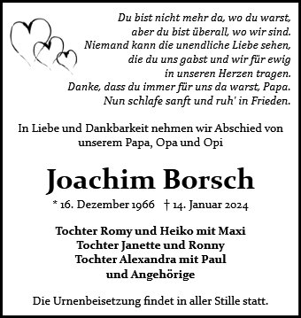 Joachim Borsch