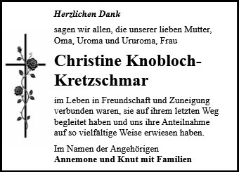 Christine Knobloch-Kretzschmar