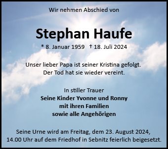 Stephan Haufe