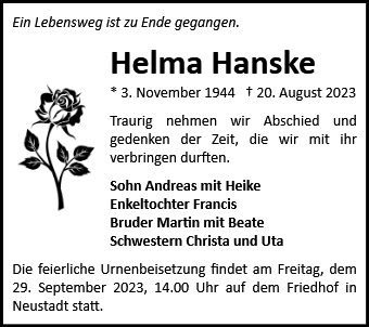 Helma Hanske