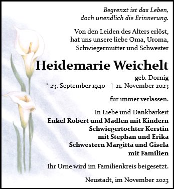 Heidemarie Weichelt