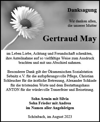 Gertraud May