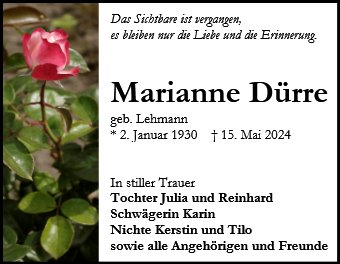 Marianne Dürre