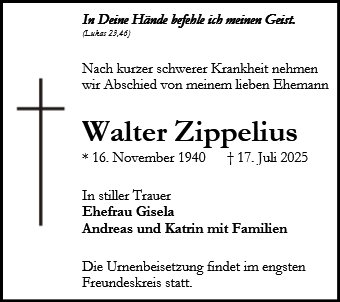 Walter Zippelius