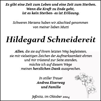 Hildegard Schneidereit