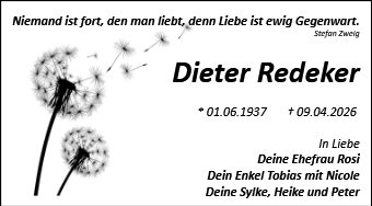 Dieter Redeker