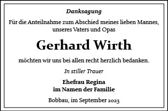 Gerhard Wirth