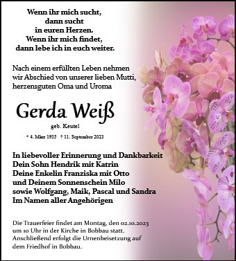 Gerda Weiß