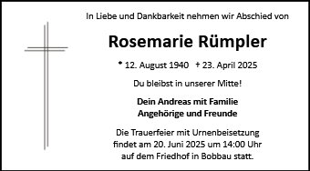 Rosemarie Rümpler