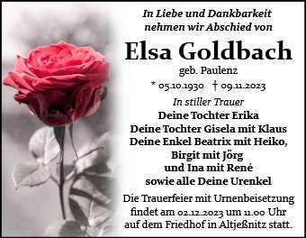 Elsa Goldbach