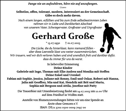 Gerhard Große