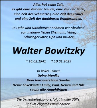 Walter Bowitzky