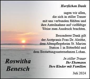 Roswitha Benesch