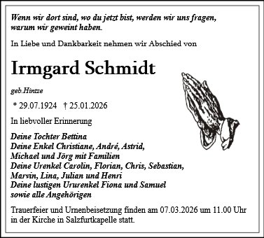 Irmgard Schmidt