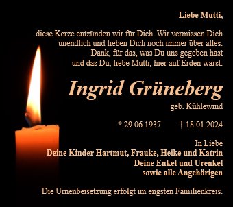 Ingrid Grüneberg