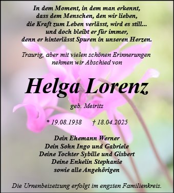 Helga Lorenz