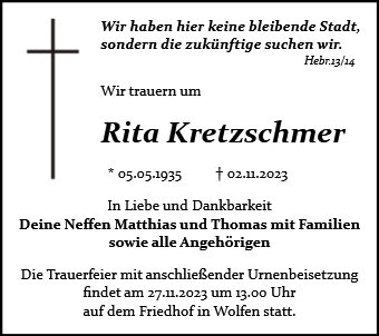 Rita Kretzschmer