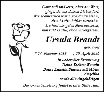 Ursula Brandt