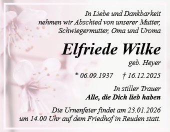Elfriede Wilke