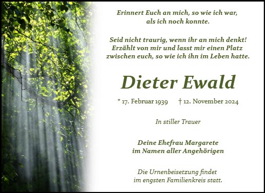 Dieter Ewald