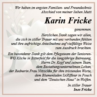 Karin Fricke