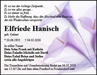 Elfriede Hanisch