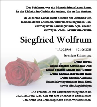 Siegfried Wolfrum