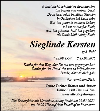 Sieglinde Kersten