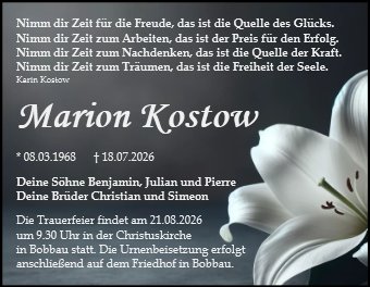 Marion Kostow