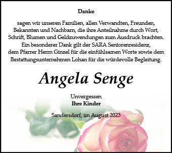 Angela Senge