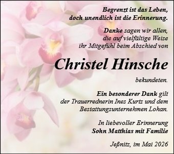 Christel Hinsche