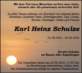 Karl Heinz Schulze