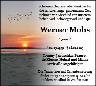 Werner Mohs