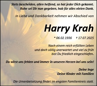 Harry Krah