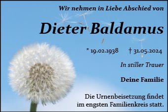 Dieter Baldamus