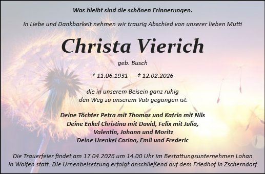 Christa Vierich