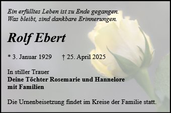 Rolf Ebert