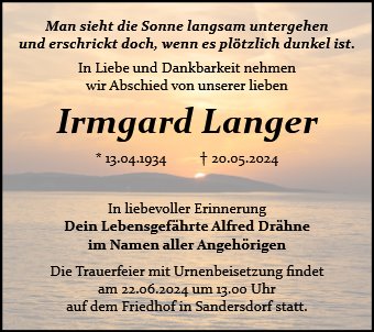 Irmgard Langer