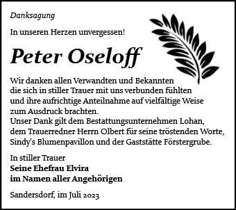 Peter Oseloff