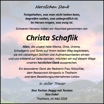 Christa Schaflik