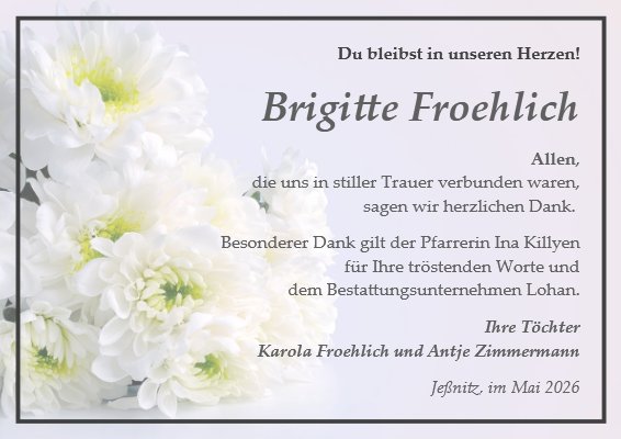 Brigitte Froehlich