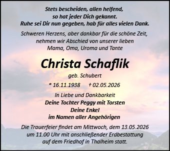 Christa Schaflik