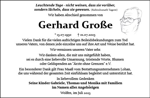 Gerhard Große