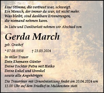 Gerda March