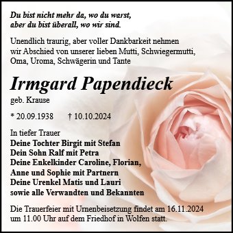 Irmgard Papendieck