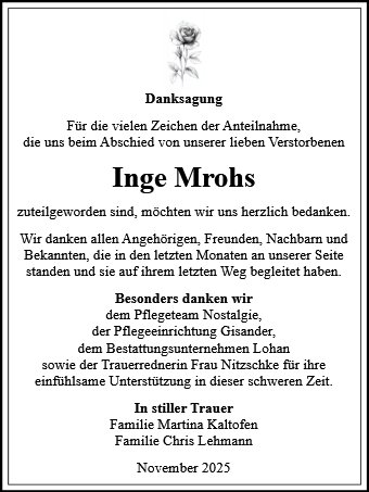 Inge Mrohs
