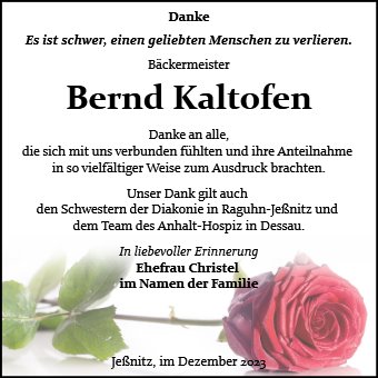 Bernd Kaltofen